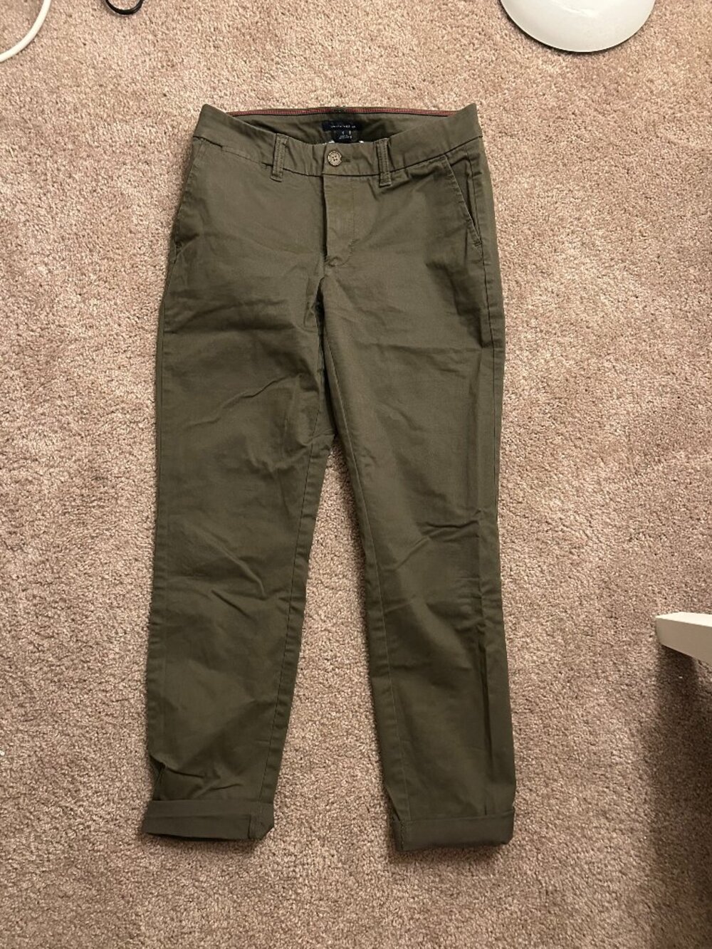 Tommy Hilfiger Green Chinos